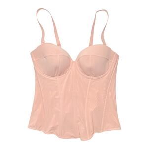 Savage X Fenty Centre Fold Corset Naked Pink Rose Size 1X